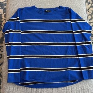 Express lightweight striped sweater
